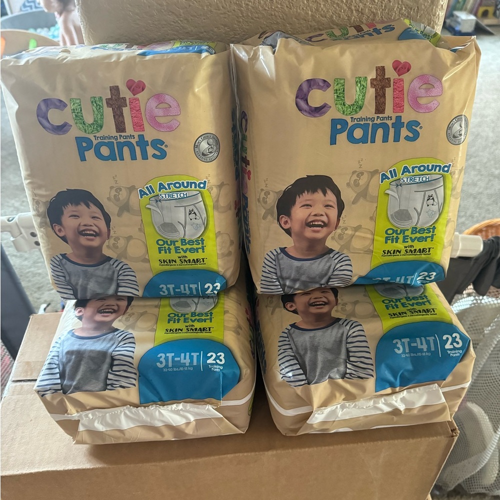 Size 3/4t pull ups